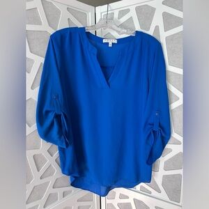 Chaus Royal Blue Blouse